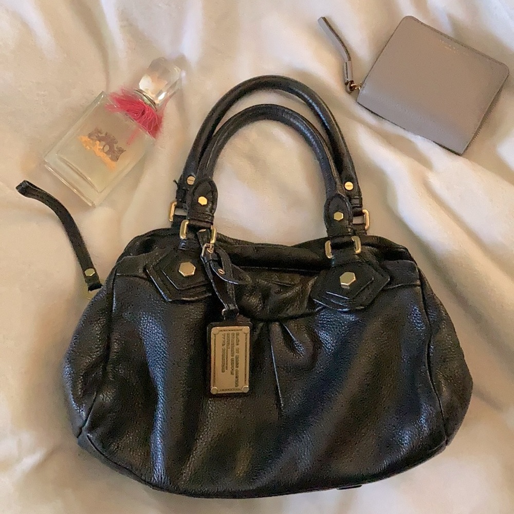 Black leather Marc by Marc jacobs bag